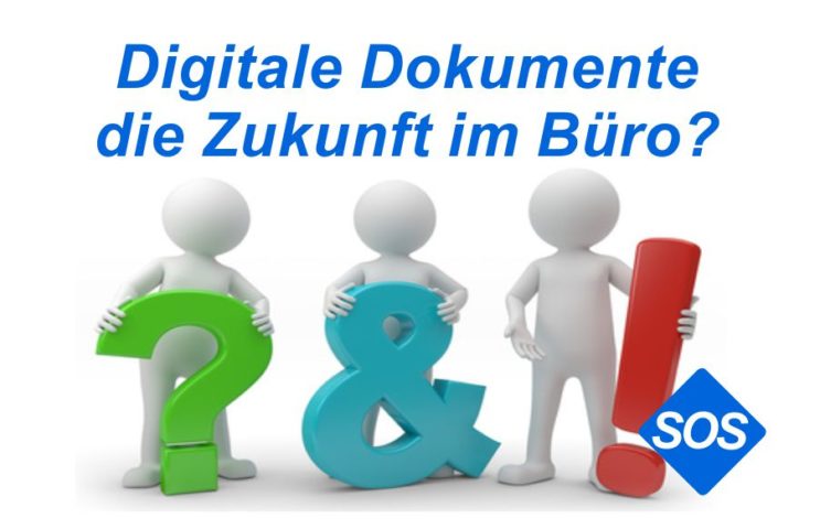 Belegdigitalisierung - Akten scannen, Belege digital verwalten Digitale Belege - die Zukunft im Büro?